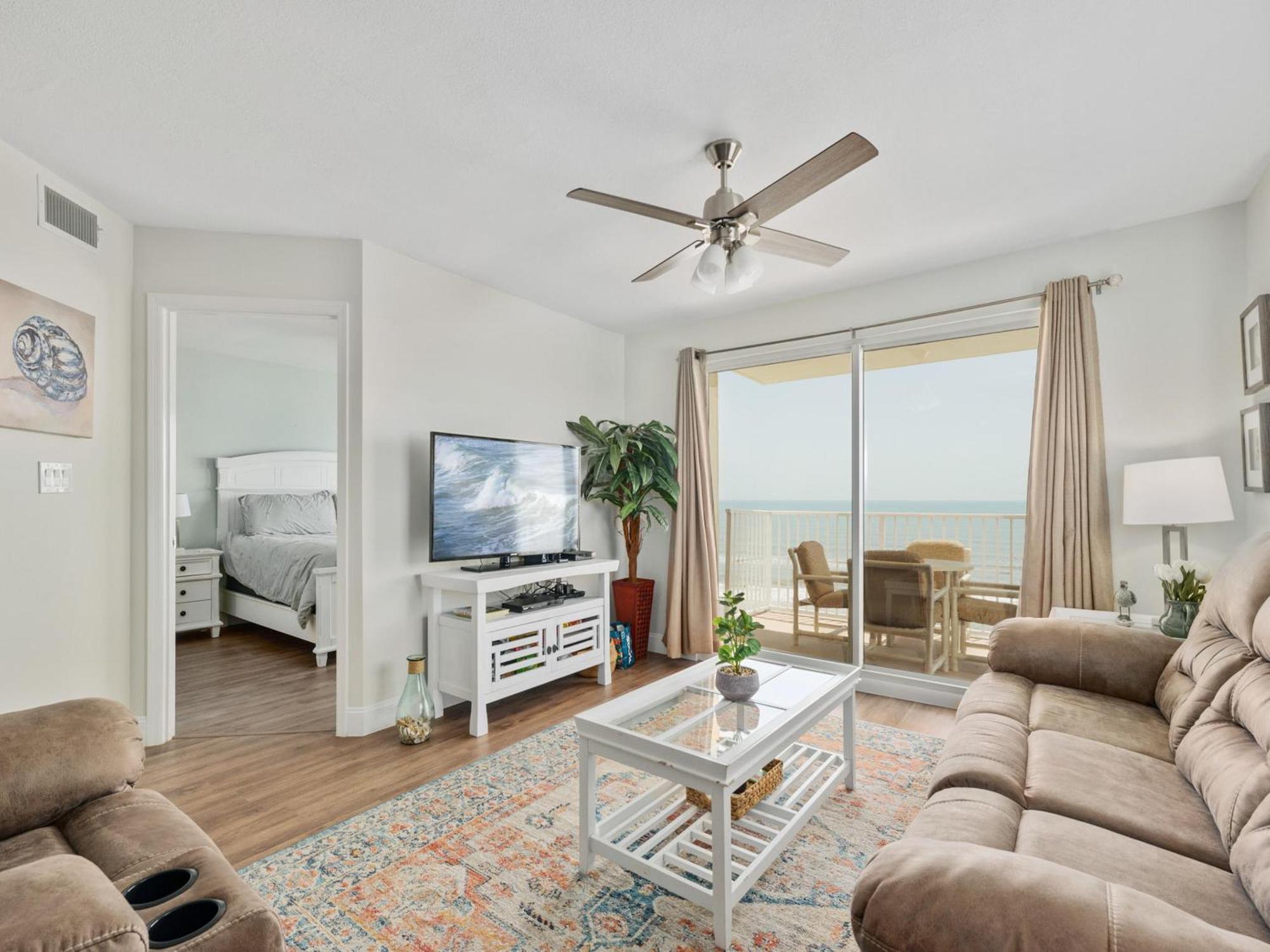 Апартаменты Sea Winds 501 - Corner Breeze Ормонд Бич Экстерьер фото